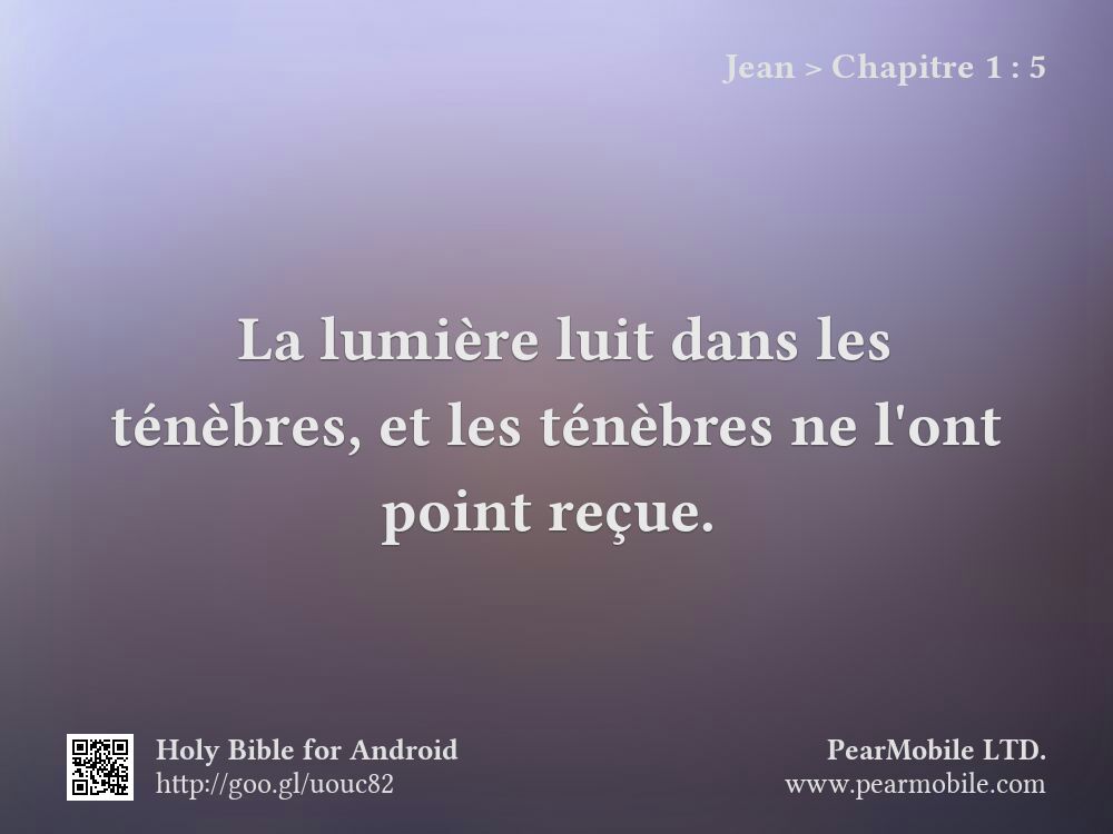 Jean, Chapitre 1:5